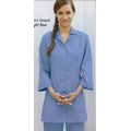 Navy Blue Red Kap Women's Fitted Smock